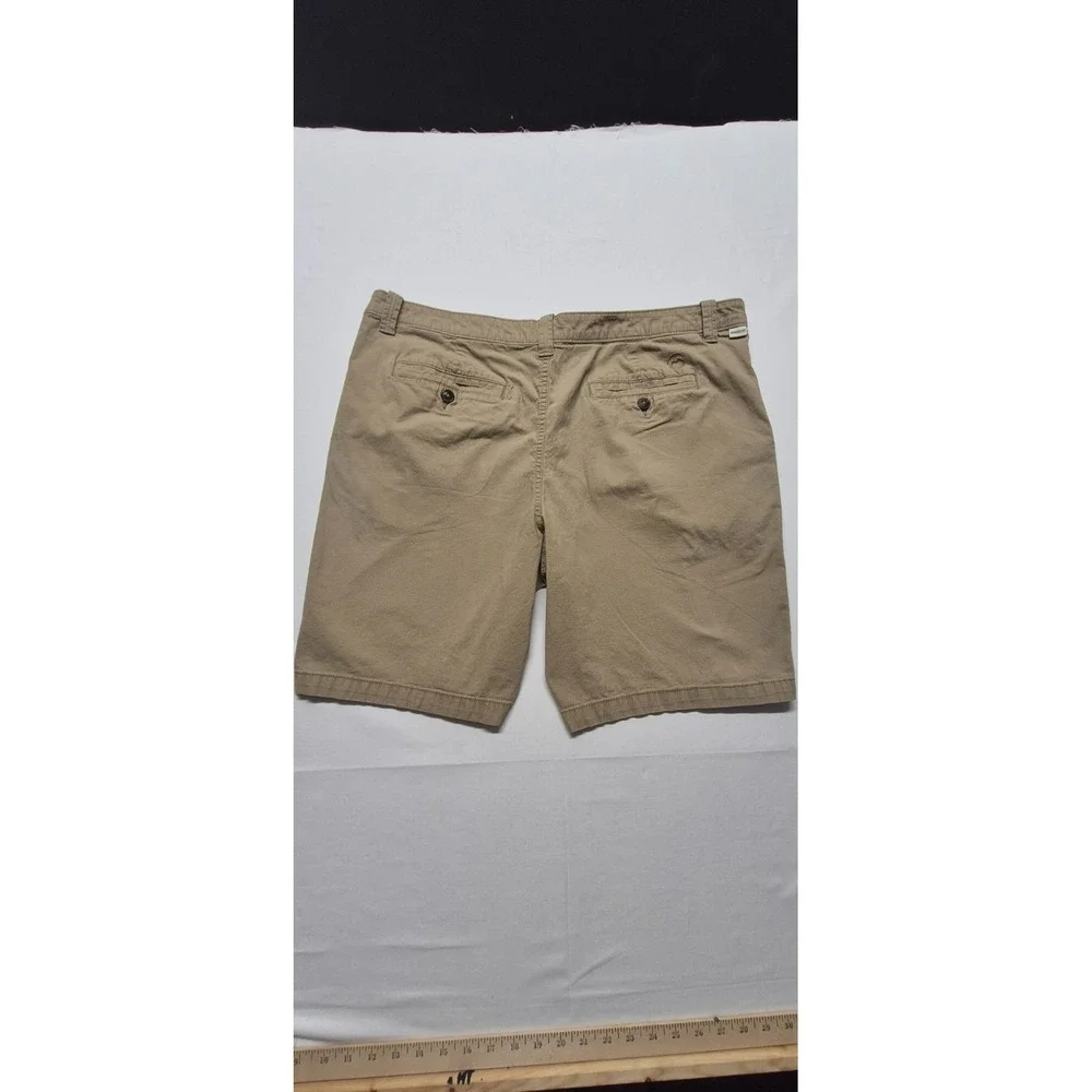 Magellan Outdoor Men's Khaki Flat Front Chino Shorts sz. 42W‎ fishing hiking